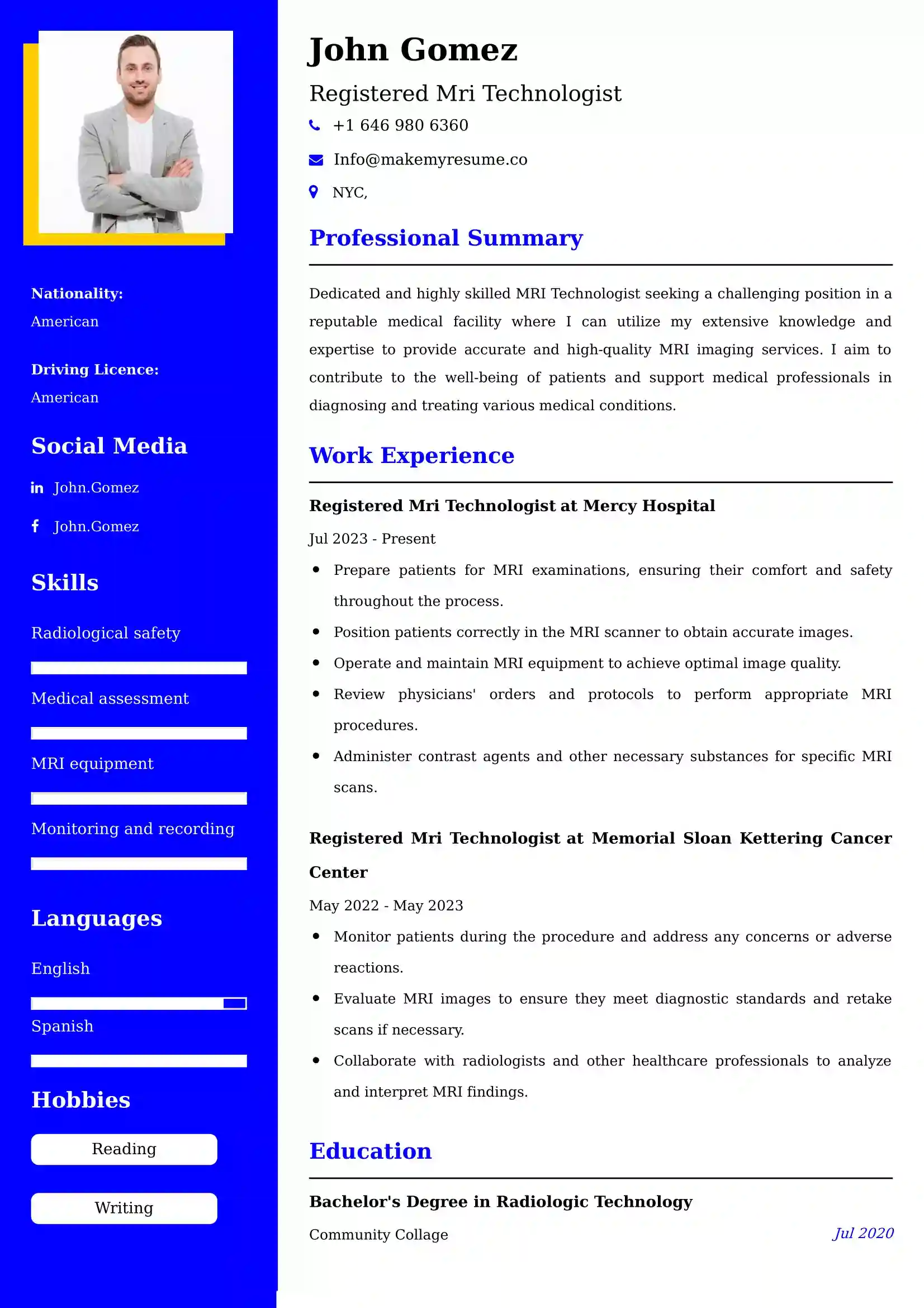 Pediatrician CV Examples Malaysia
